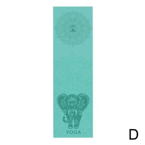 Tappetino Yoga Pilates Antiscivolo Copri Asciugamano Coperta Fitness Esercizio Microfibra Hot38 - Foto 16 di 19