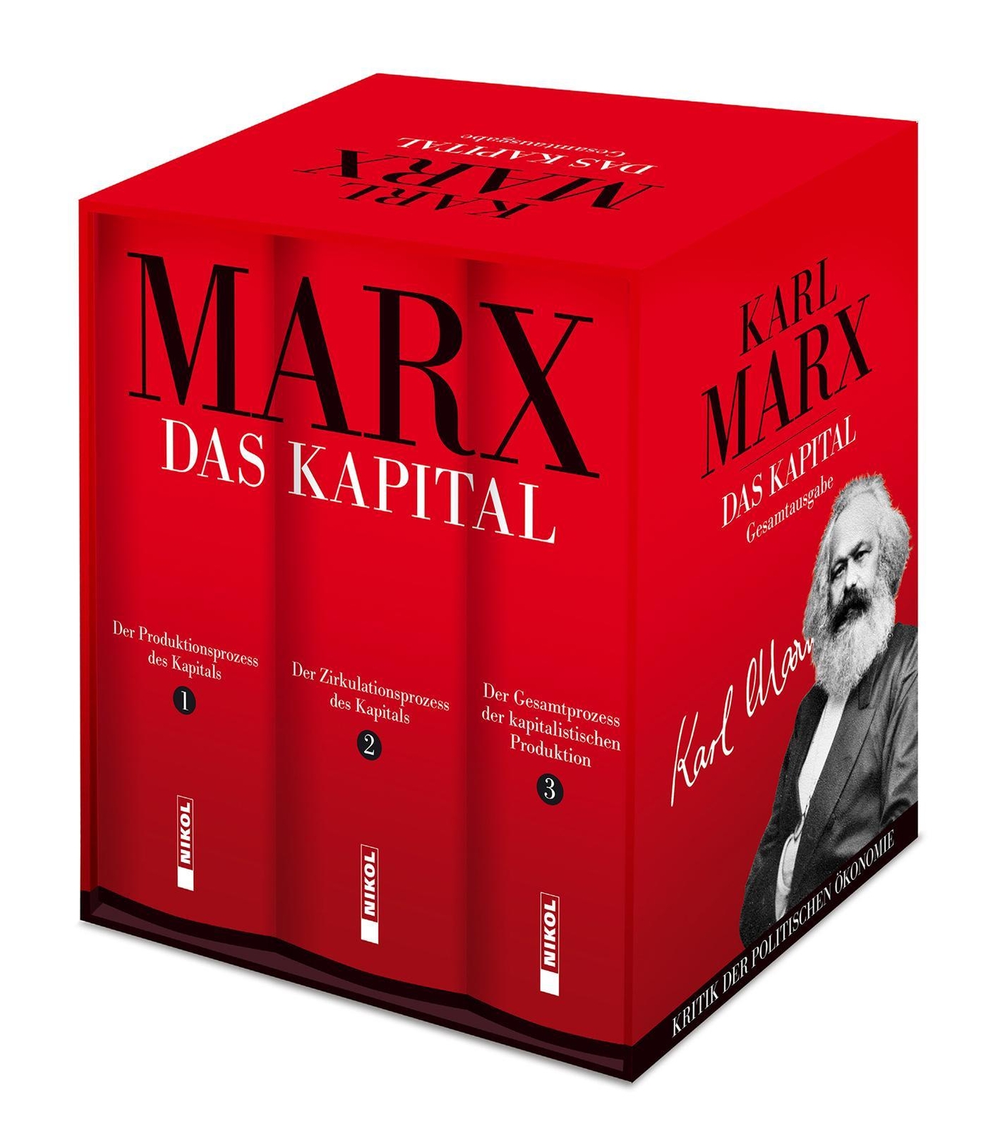 Thumbnail - Das Kapital (vollständige Gesamtausgabe) Karl Marx
