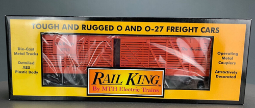 O Gauge MTH RailKing 30-7110 Denver Rio Grande Stock Car #37713 NIB! O581 - Picture 10 of 11