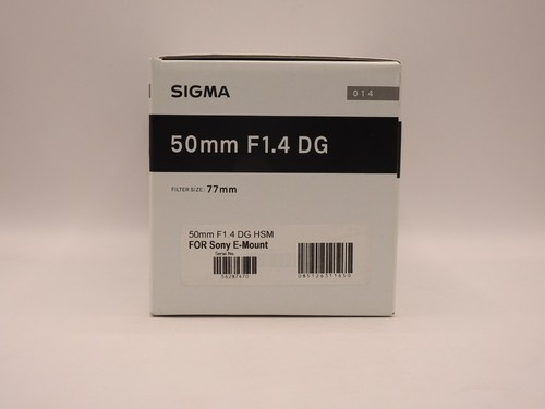 Sigma 50mm f/1.4 DG DN Art Lens (Sony E) Hard Case + Starter Bundle - Picture 3 of 3