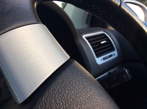 VW GOLF 5 Set-STICKERS-ADESIVI aluminium  for version   Climatronic - Afbeelding 4 van 4