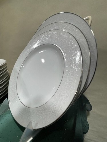 Salad Plate Lovelace by CROWN VICTORIA Width: 7 5/8 in - Picture 2 of 10