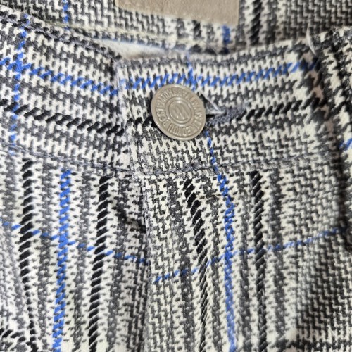 Mother Damen Hose 26 grau blau uni The Insider Ankle Büro Seitenbesatz - Bild 8 von 22