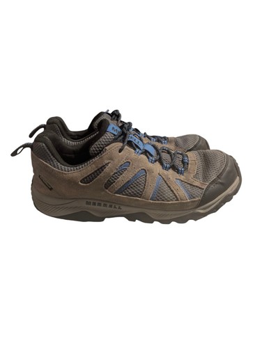 Merrell Oakcreek Hiking Boots Charcoal/Blue Men’s Size 11