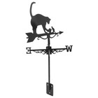 Outdoor Weather Vane Stainless Steel Weather Vane Yard Wind Indicator
