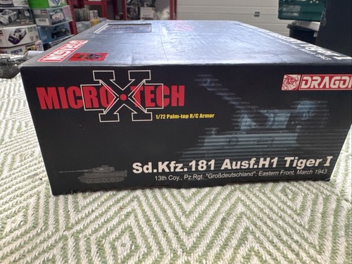 Dragon Micro X Tech 1:72 Palm-Top R/C Armor Tiger I tank radio controlled 27MHz - 第 4/4 張圖片
