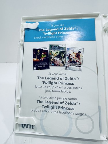 Legend of Zelda Twilight Princess - Nintendo Wii, Complete with Manual Tested - Picture 4 of 6