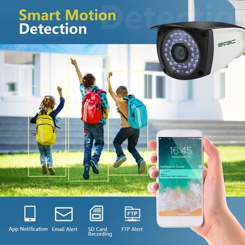 5MP WiFi IP Camera Outdoor, Dual Band 2.4GHZ 5GHZ WiFi Security Cameras, Exte... - Picture 2 of 8