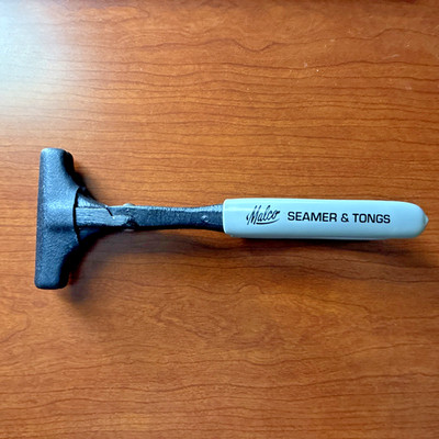 Malco SG10 Hand Seamer And Tong, Straight, 9 1/4 In, Cast Steel