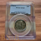 1918 S Standing Liberty Quarter PCGS XF45