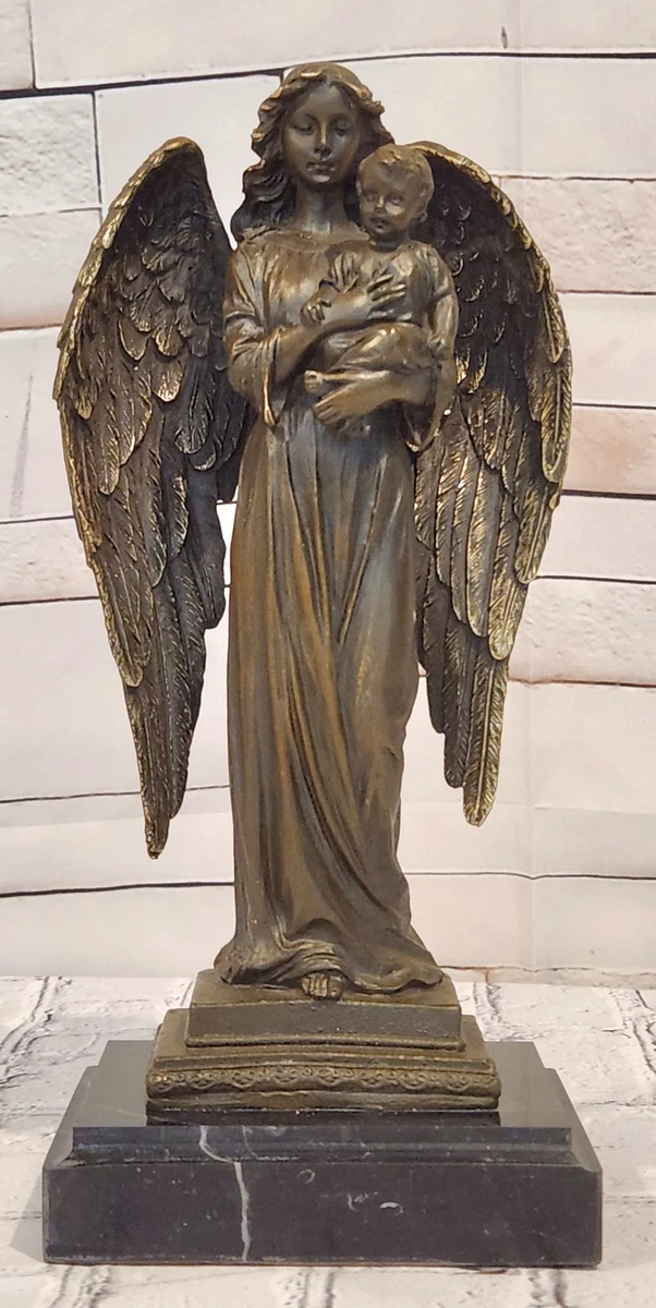 加藤日砂A window Scene Angel in Bronze 加藤日砂A window Scene Angel in Bronze DESCENDING NIGHT by Adolph