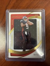 2024 Panini Immaculate Michael Penix Jr (RC) Clearly Immaculate Jerseys /99