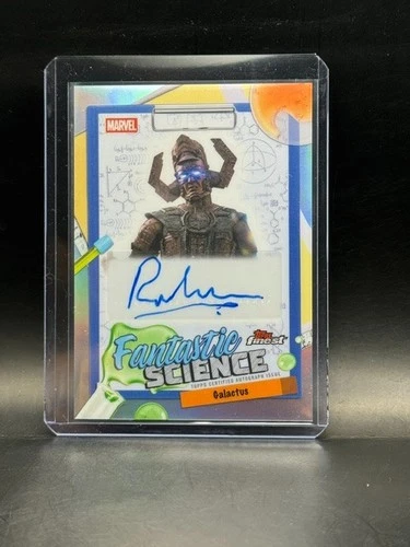 Galactus Ralph Ineson Auto 2026 Topps Finest Fantastic Four Fantastic Science