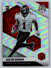 2021 Panini Mosaic #333 Jaelon Darden Prizm Silver
