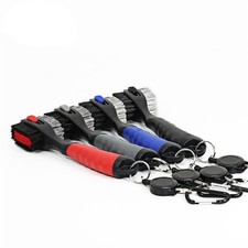 1pcs Golf Club Cleaning Brush and Groove Cleaner With Retractable Reel