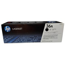 Genuine HP 36A CB436A Black Toner Cartridge OEM Brand New Sealed Box