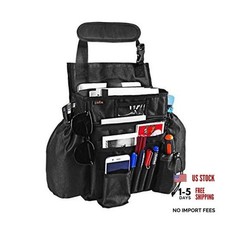 Car Front  Back Seat organizer with Dedicated Tablet/Laptop Storage,