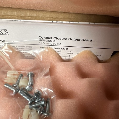 Lutron HWI-CCO-8 Scheda di uscita interattiva chiusura contatti - Nuova con scatola - Foto 4 di 5