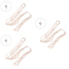  Set of 3 Macrame Hanging Planter Garden String Twine Cotton Rope