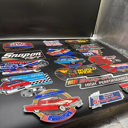 17 Vintage Snap-On Tools Sticker Lot Best Classic  80s 90s - Foto 19 di 23