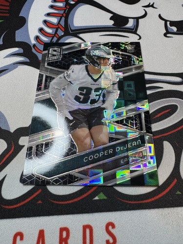 2024 Panini Spectra - Rookies Cooper DeJean #168 Black Prizm /30 (RC)