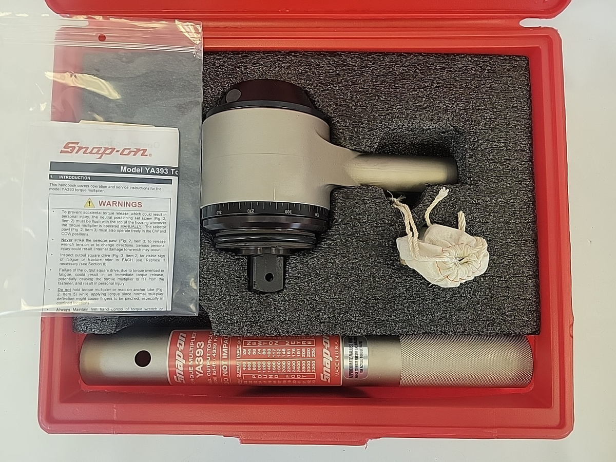 NEW Snap - On YA393 Torque Multiplier 1