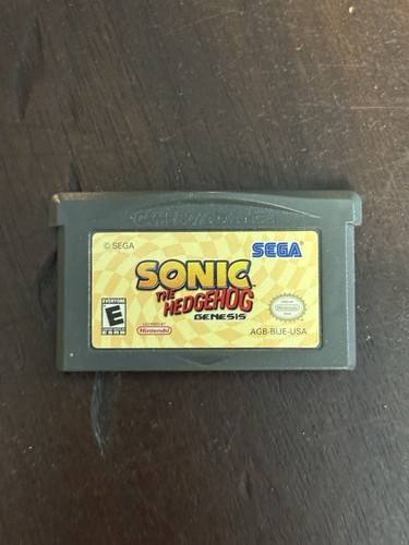 Sonic The Hedgehog Genesis (2006) Gameboy Advance Original Getestet Funktioniert - Bild 1 von 2