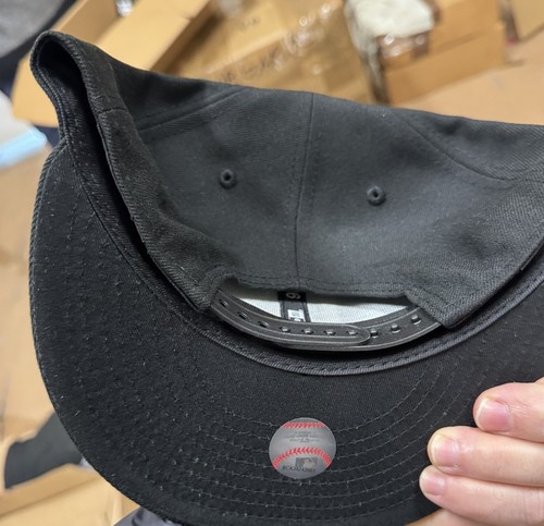 New Era Los Angeles Dodgers SnapBack Mütze 59Fifty Big LA Logo schwarz weiß - Bild 2 von 2