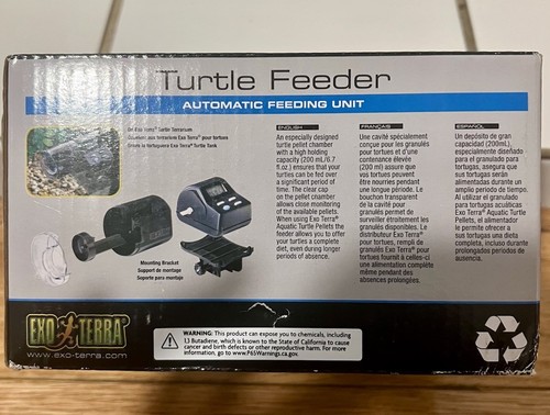Exo Terra Turtle Feeder Automatic Feeding Unit New - Bild 2 von 2