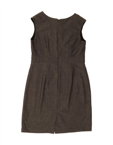 MOSSIMO Womens Sheath Dress US 14 XL Grey Herringbone Polyester NM01 - Picture 2 of 3