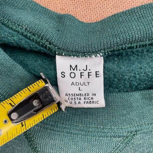 Vintage M.J. Soffe United States Navy Crewneck Distressed Collegiate Green Large - Bild 3 von 11