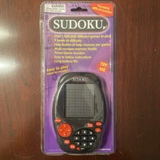 SUDOKU-Handheld Electronic Game-NEW IN SEALED PACKAGE-9 Levels of Difficulty