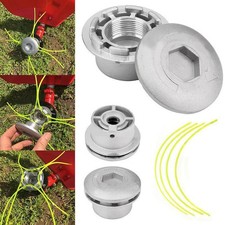 Thread Coil Aluminum Double Thread Head Lawn Trimmer Mower Head for Motorsense ☾