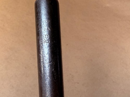 Antique JM Carpenter Tap And Die Co Tap Handle No 1 US patent 1895 - Picture 9 of 17