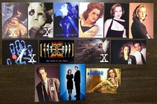 13 X Postcard, X-File, Fox Mulder, Dana Scully, Gillian Anderson, David Duchovny