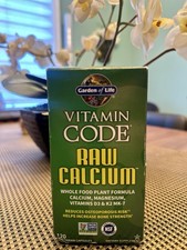 Garden of Life Vitamin Code Raw Calcium 120 Vegetarian Capsules