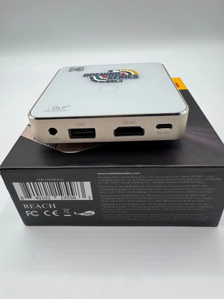 Kodak RODPJS75 Pocket Portable DLP Projector MLB Opening Series Tokyo New Open - Image 3 of 4