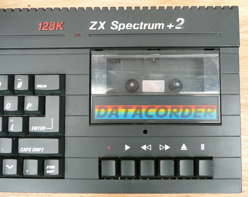 SINCLAIR ZX Spectrum +2A con fuente de alimentación, 5 juegos y plomo de RF funcionando - Imagen 5 de 18