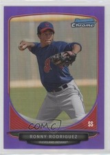 2013 Bowman Prospects Chrome Purple Refractor 83/199 Ronny Rodriguez #BCP101 sh7