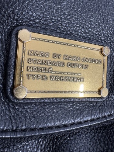 Marc by Marc Jacobs Shoulder Bag Classic Q Natasha Leather Black Bag - Picture 4 of 16