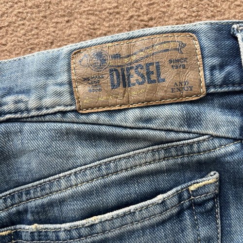 Diesel Y2K Denim Mini Skirt W27 Made in Italy - Picture 9 of 12