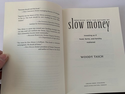 Inquiries into the Nature of Slow Money: Investing as if Food, Farms - VERY GOOD - Picture 4 of 5