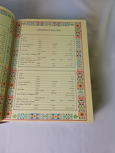 Holy Bible New American Family Edition 1988 Leather Catholic Red Letter Ed. - Picture 12 of 16