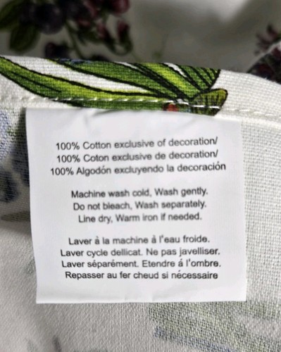 2 Portmeirion Botanic Garden Cotton Tea Towels - Picture 6 of 9