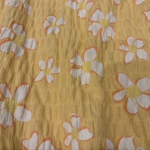 Girl’s Yellow Flowered Daisy Stretchy SO Kohl’s XL 14/16 Shirt - Picture 3 of 6
