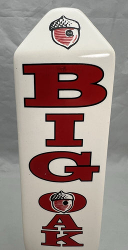 Rubinetto birra artigianale Red Oak Brewing BIG OAK Lager 11" pennarello Whitsett NC - Foto 5 di 11