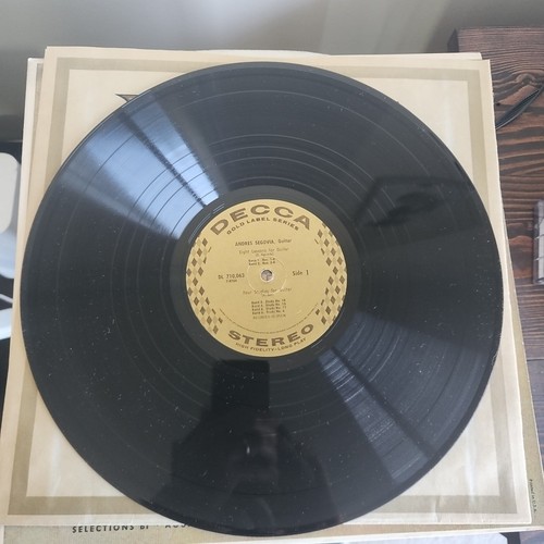 Andres Segovia Granada LP Vinyl Record Album - Picture 3 of 4