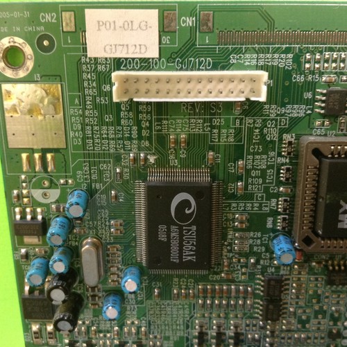 Gateway 900G FPD1960 Monitor Main Logic Board 200-100-GJ712D P01-0LG-GJ712D - Picture 3 of 4