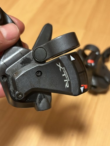 Coppia Pod Cambio 8 S Anteriore e Posteriore Shimano XTR Rapidfire SL-M951 Vintage anni 90 MTB - Foto 10 di 24