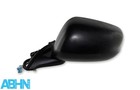 Honda Jazz Mk3 (08 - 13) Electric Heated Left Door Mirror Matte Black / 5-Wires